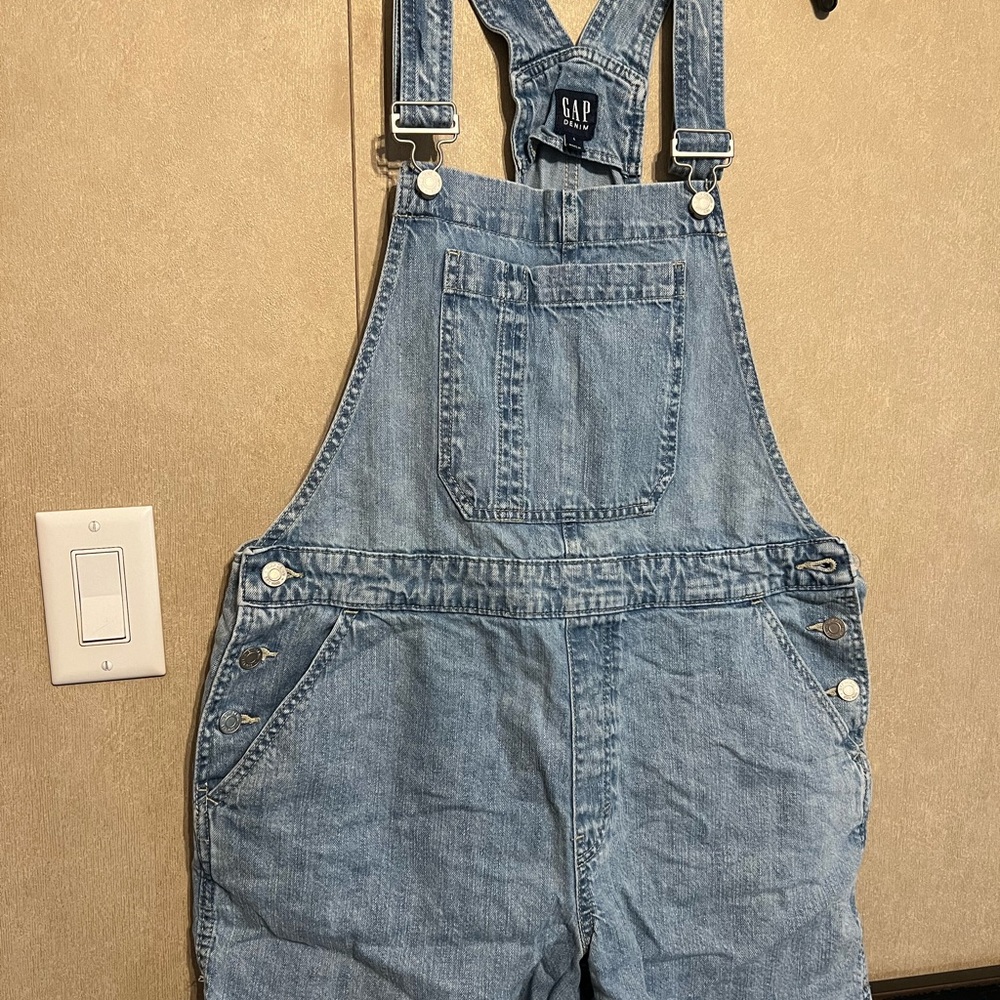 GAP Light Blue Denim Overalls